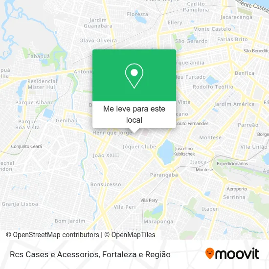 Rcs Cases e Acessorios mapa