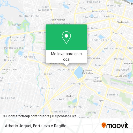 Athetic Joquei mapa