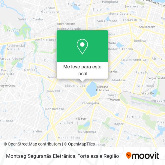 Montseg Seguranãa Eletrãnica mapa