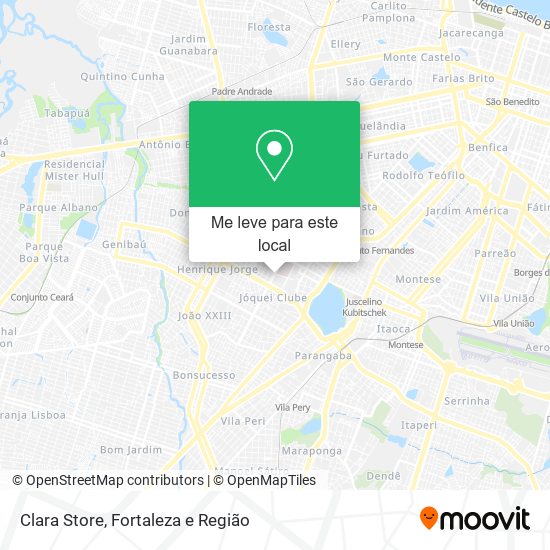 Clara Store mapa