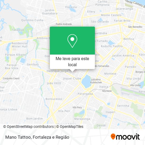 Mano Tattoo mapa