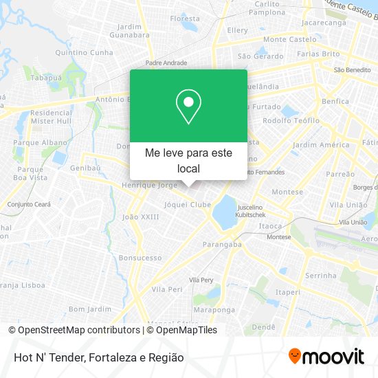 Hot N' Tender mapa