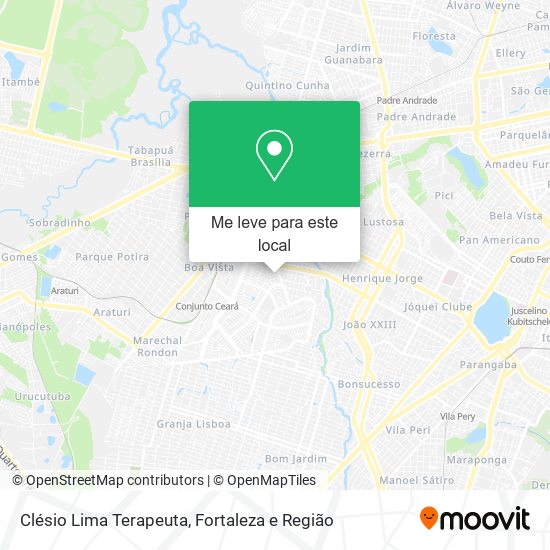 Clésio Lima Terapeuta mapa