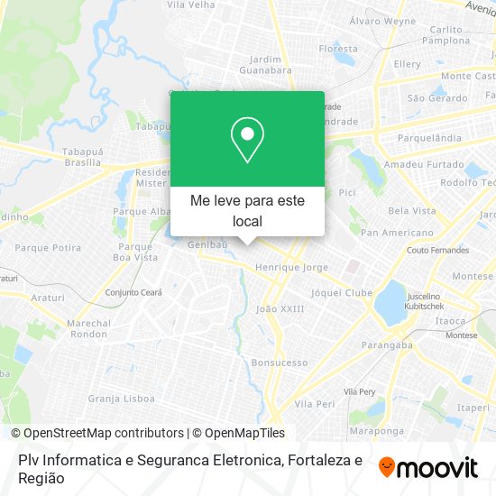 Plv Informatica e Seguranca Eletronica mapa