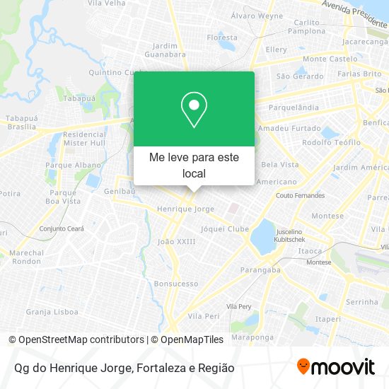 Qg do Henrique Jorge mapa