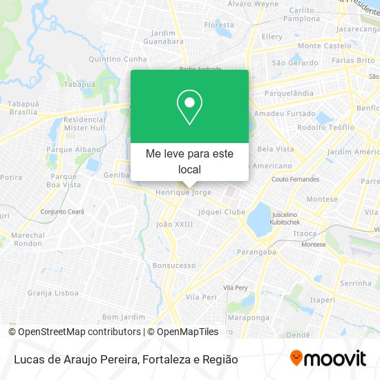 Lucas de Araujo Pereira mapa