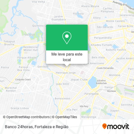 Banco 24horas mapa