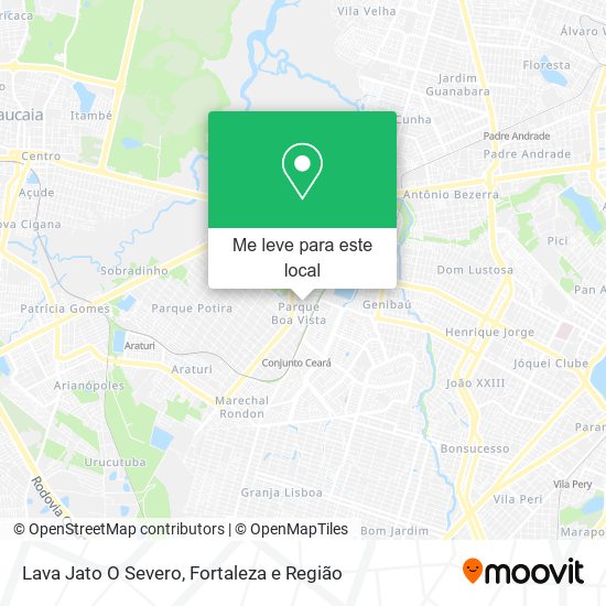 Lava Jato O Severo mapa