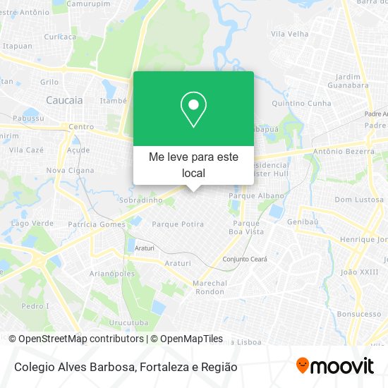 Colegio Alves Barbosa mapa