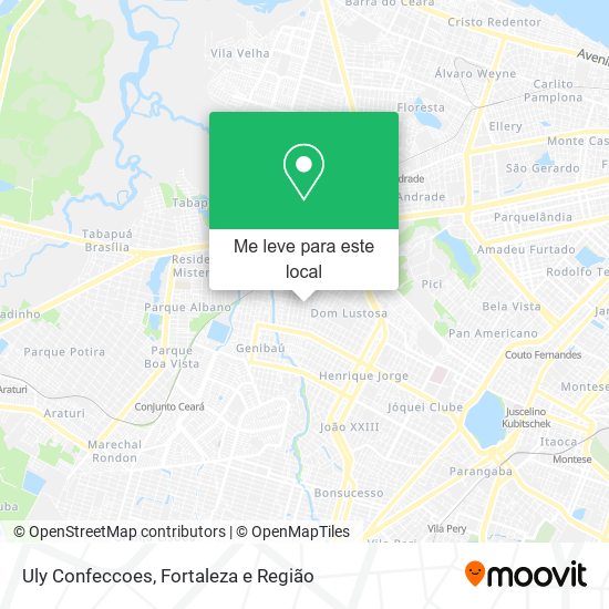 Uly Confeccoes mapa