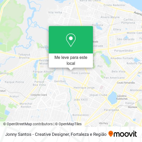 Jonny Santos - Creative Designer mapa