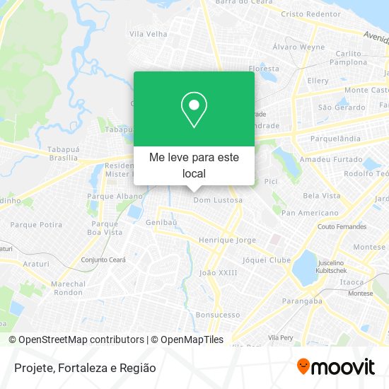 Projete mapa