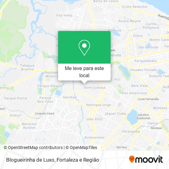 Blogueirinha de Luxo mapa