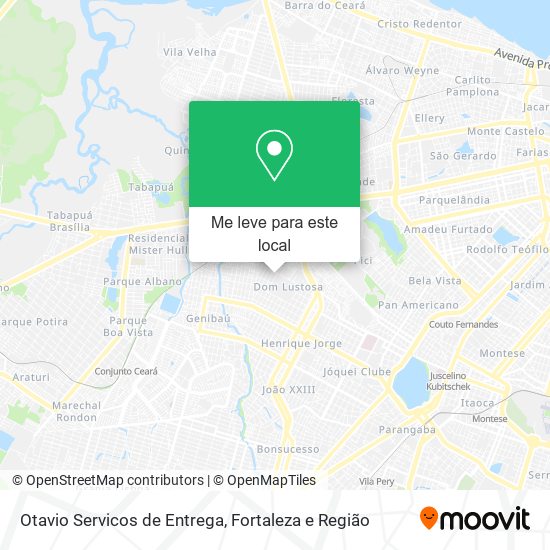 Otavio Servicos de Entrega mapa