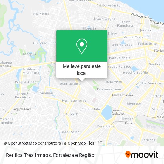 Retifica Tres Irmaos mapa