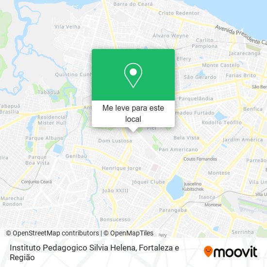 Instituto Pedagogico Silvia Helena mapa