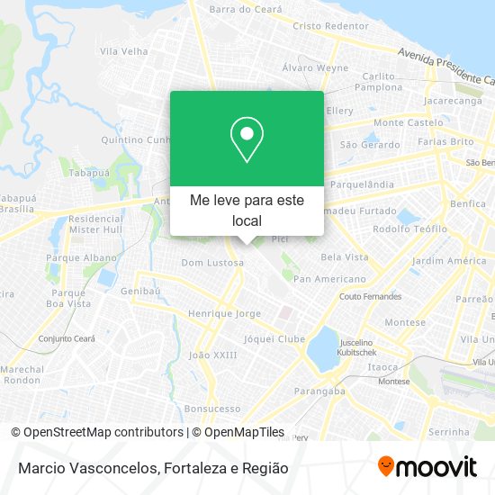 Marcio Vasconcelos mapa