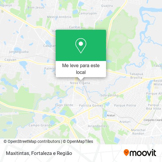 Maxitintas mapa