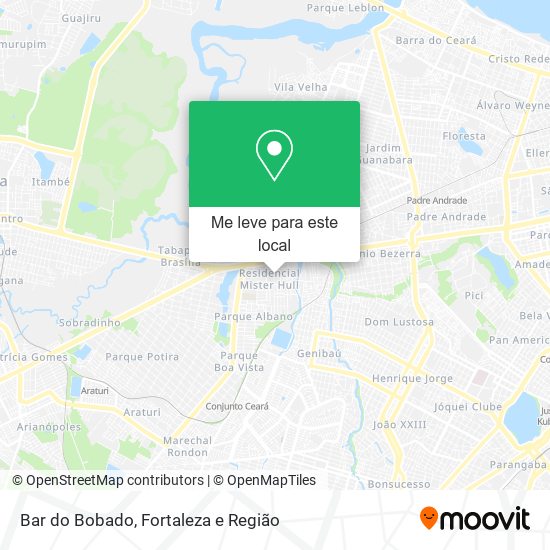 Bar do Bobado mapa