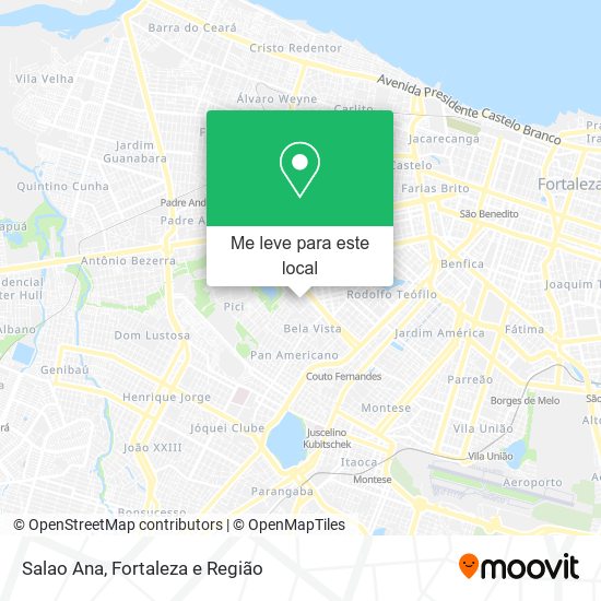 Salao Ana mapa