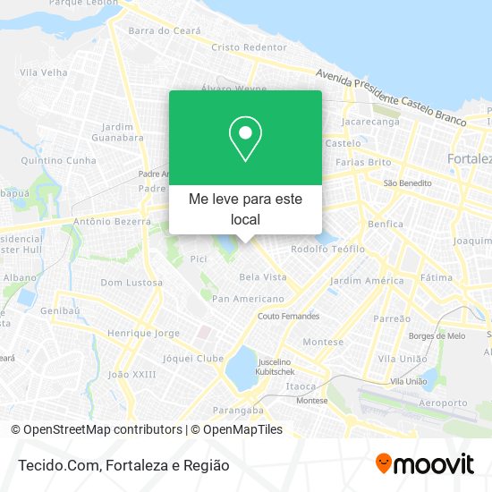 Tecido.Com mapa