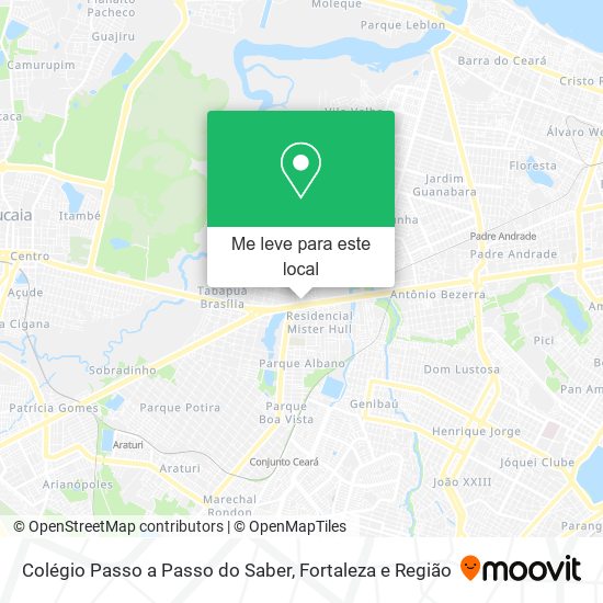 Colégio Passo a Passo do Saber mapa