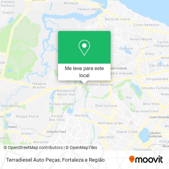 Terradiesel Auto Peças mapa