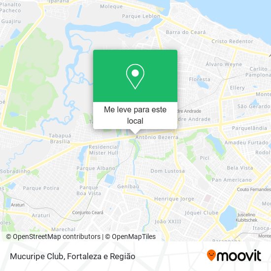 Mucuripe Club mapa