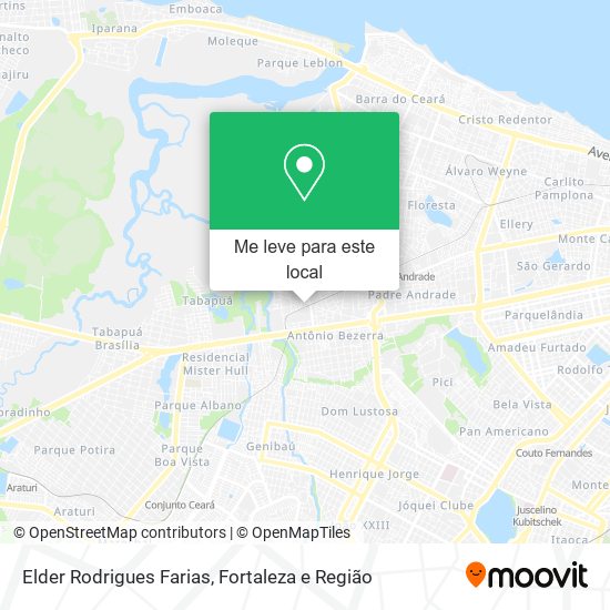 Elder Rodrigues Farias mapa