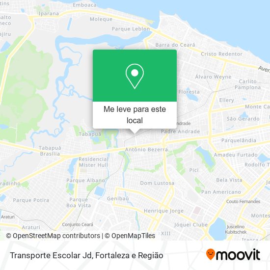 Transporte Escolar Jd mapa