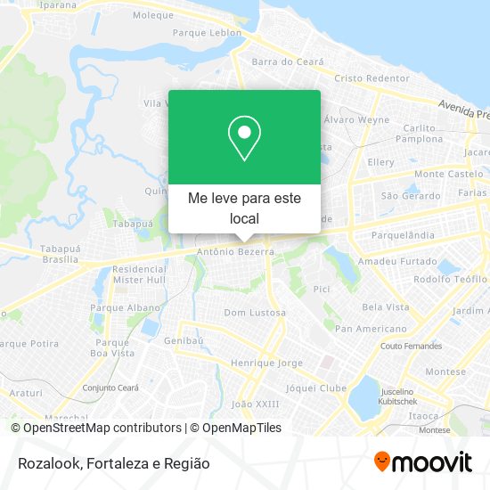 Rozalook mapa