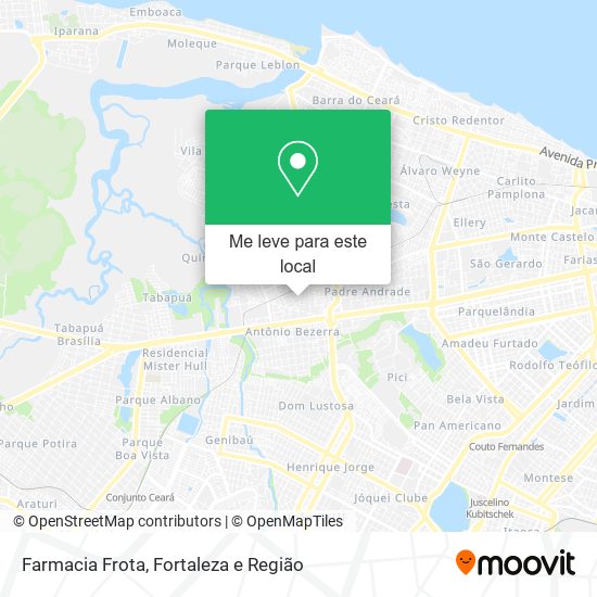 Farmacia Frota mapa