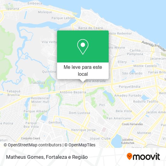 Matheus Gomes mapa