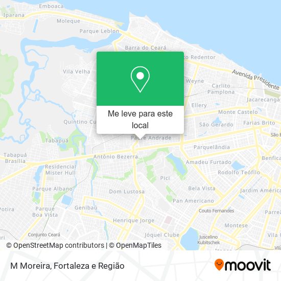 M Moreira mapa