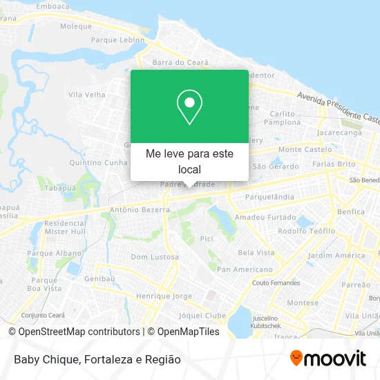 Baby Chique mapa