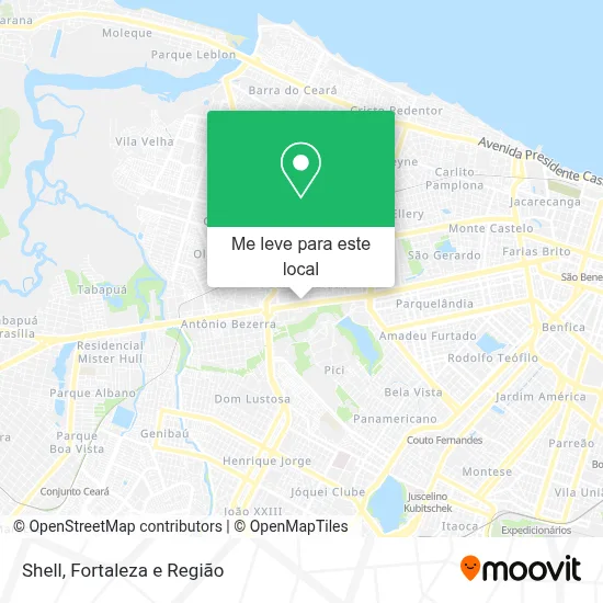 Shell mapa