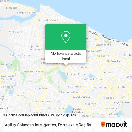 Agility Solucoes Inteligentes mapa