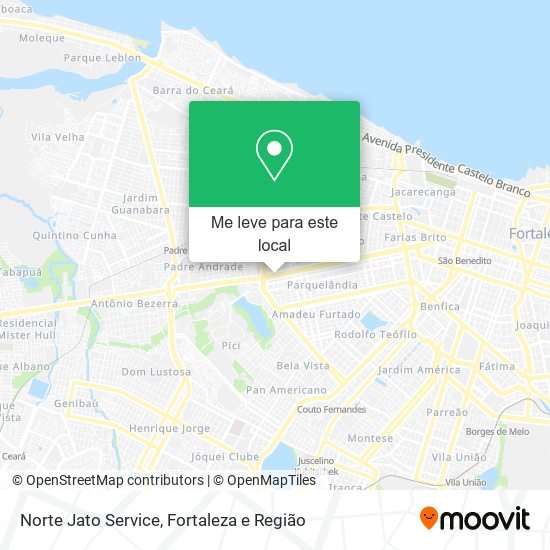 Norte Jato Service mapa