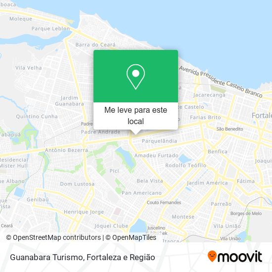 Guanabara Turismo mapa