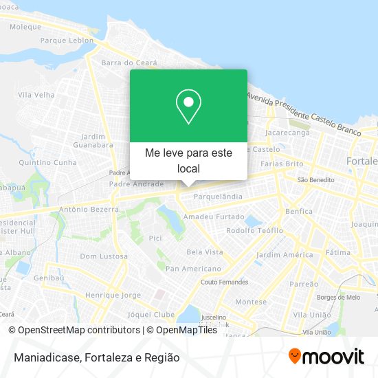 Maniadicase mapa