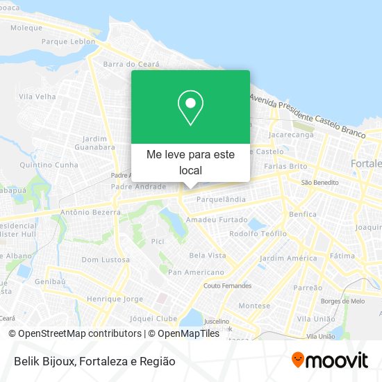 Belik Bijoux mapa