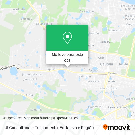 Jl Consultoria e Treinamento mapa