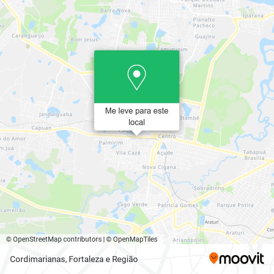 Cordimarianas mapa