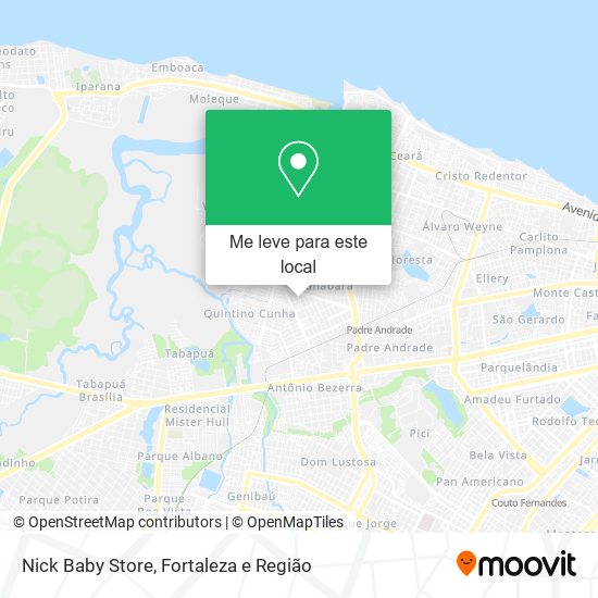 Nick Baby Store mapa