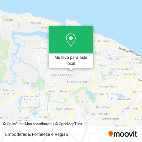 Empoderada mapa