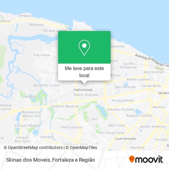 Skinao dos Moveis mapa