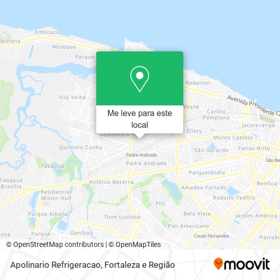 Apolinario Refrigeracao mapa