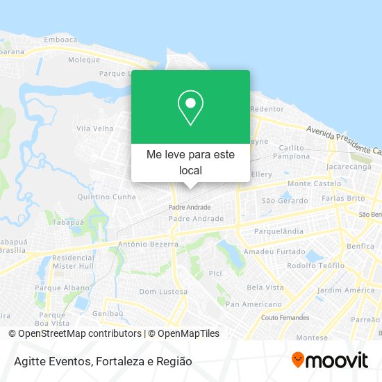 Agitte Eventos mapa