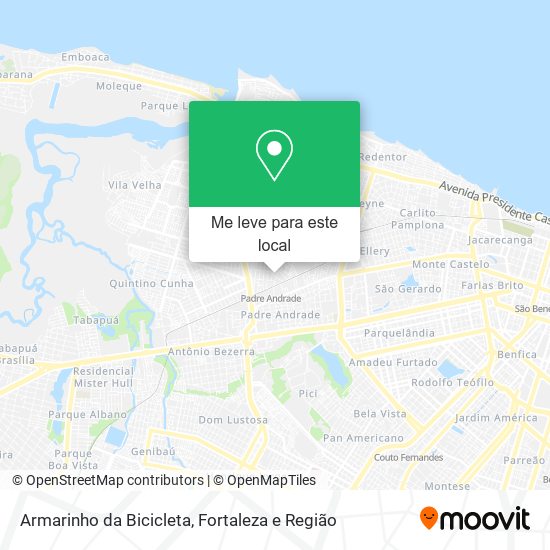 Armarinho da Bicicleta mapa