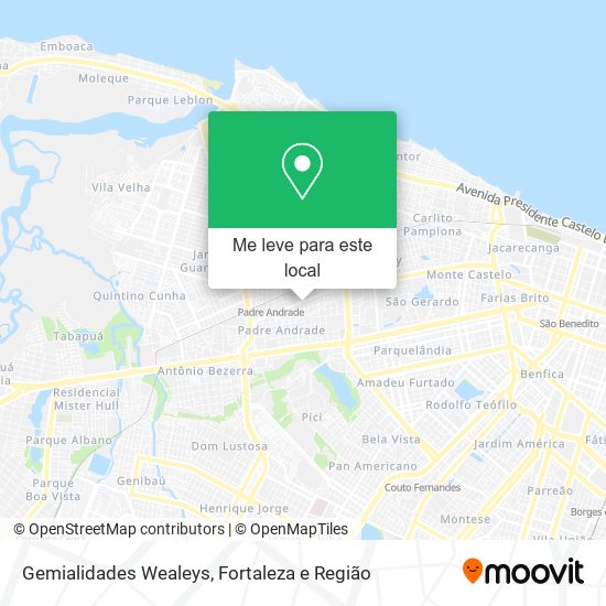 Gemialidades Wealeys mapa